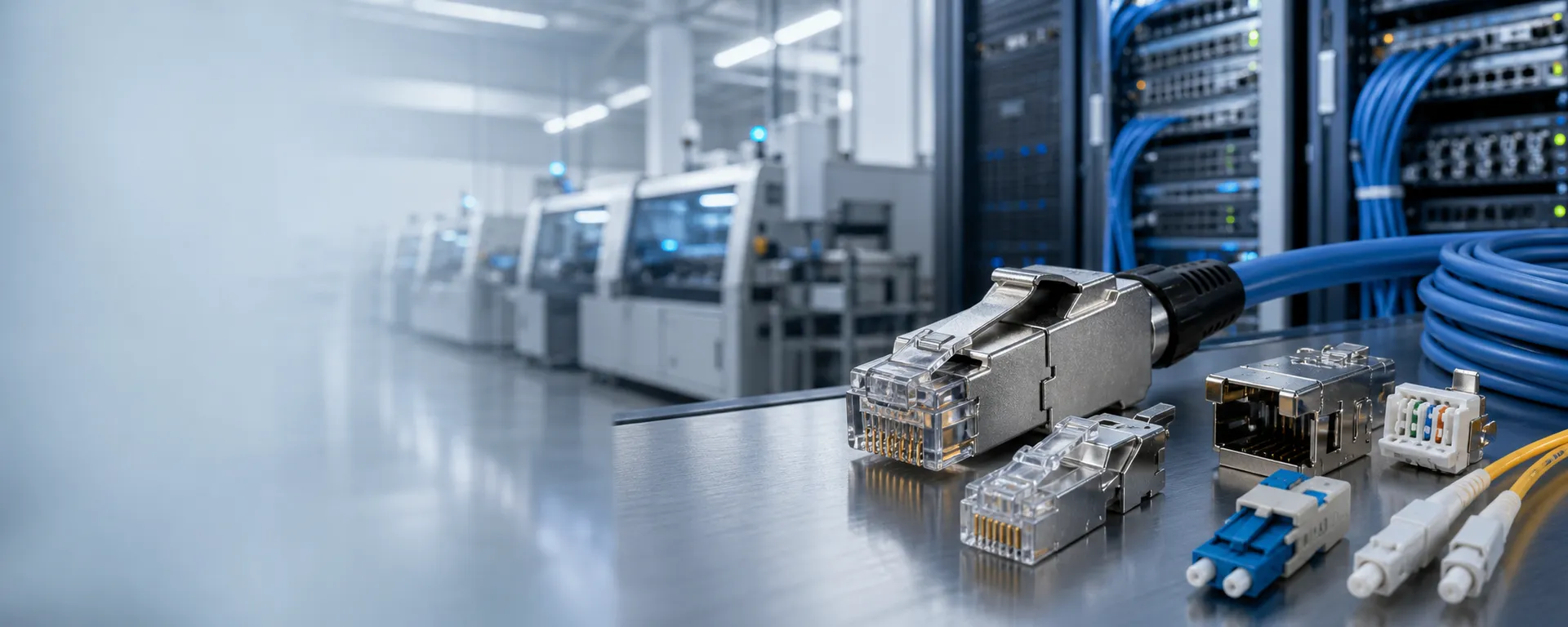 Network connectivity components for enterprise infrastructure