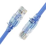 CAT6 UTP RJ45 Ethernet Patch Cord Anti-Snag Locking Boot 24AWG