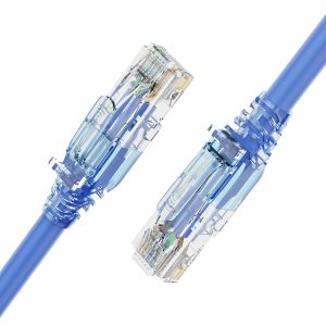 CAT6 UTP RJ45 Ethernet Patch Cord Anti-Snag Locking Boot 24AWG