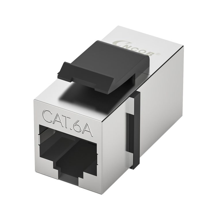 CAT6A FTP RJ45 Inline Coupler Female to Female Ethernet Extender