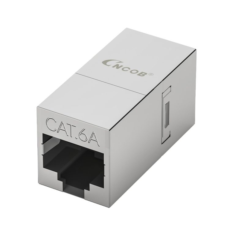 CAT6A RJ45 Inline Coupler Female to Female Ethernet Cable Extender Fluke Tested