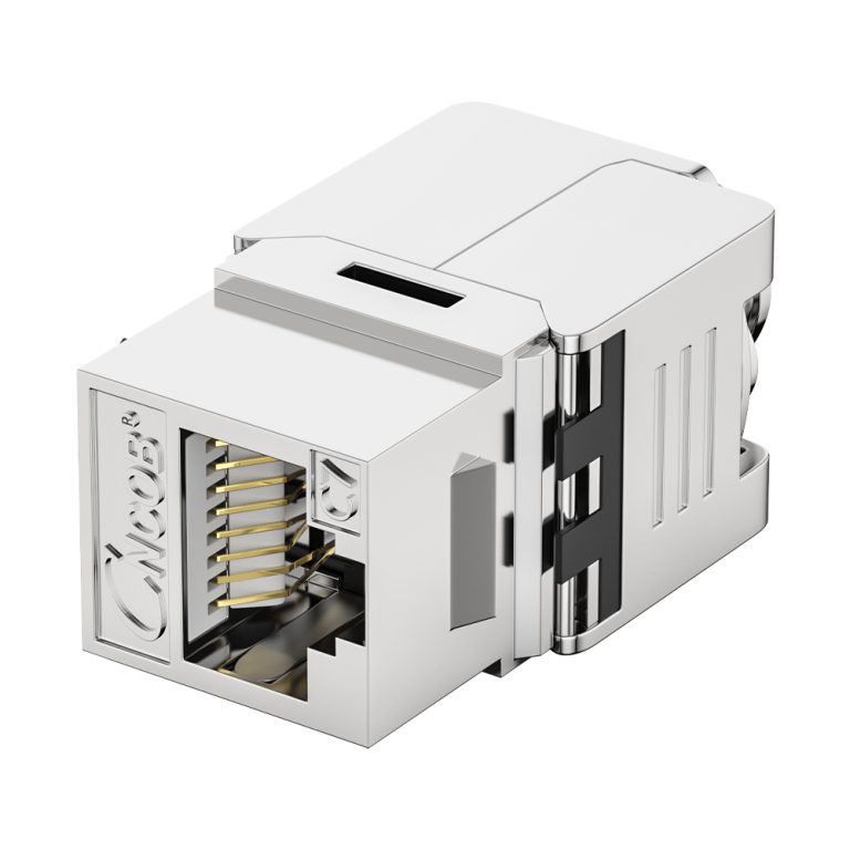 CAT7 FTP Toolless Keystone Jack Shielded RJ45 50U Gold Plated