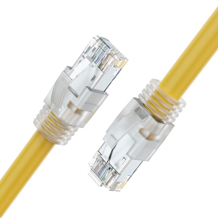 CAT8 S/FTP RJ45 Ethernet Patch Cord 24AWG PVC LSZH