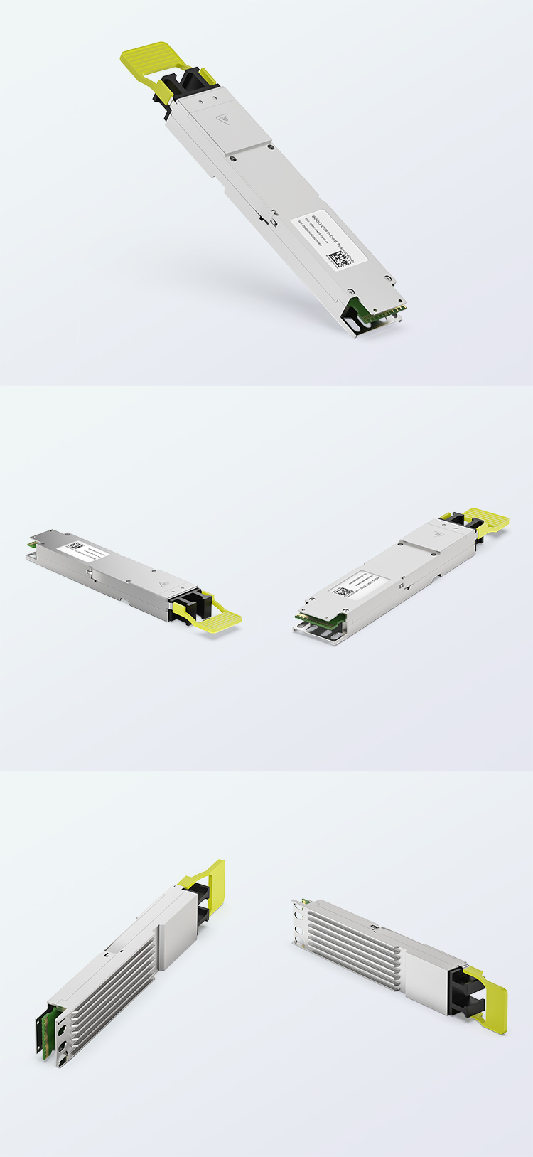 800G OSFP DR8 optical transceiver with MPO multimode interface