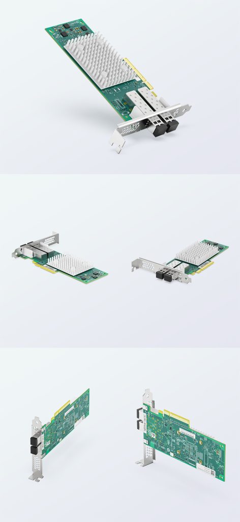 16G FC HBA Dual-Port PCIe 3.0 x8 QLogic QLE2692-SR Fibre Channel Adapter