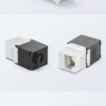 DT-MD2006 Cat6A UTP toolless keystone jack with 50U contacts