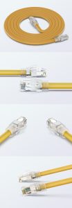 CAT8 S/FTP RJ45 Ethernet Patch Cord 24AWG PVC LSZH detail
