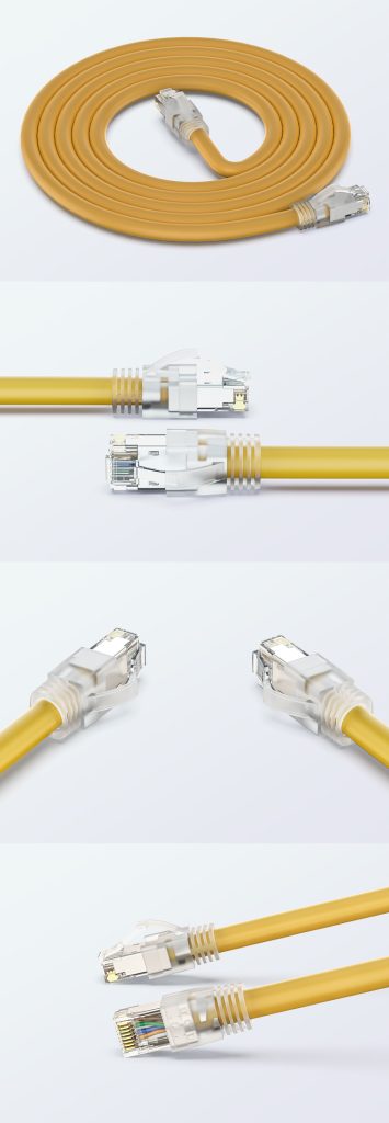 DT-4003 Cat8 S/FTP 24AWG RJ45 Ethernet patch cord