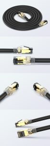 CAT8 Industrial S/FTP High Flex RJ45 Ethernet Patch Cord 40Gbps 2000MHz detail