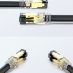 CAT8 Industrial S/FTP High Flex RJ45 Ethernet Patch Cord 40Gbps 2000MHz