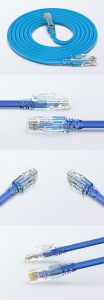 CAT6 UTP RJ45 Ethernet Patch Cord Anti-Snag Locking Boot 24AWG detail
