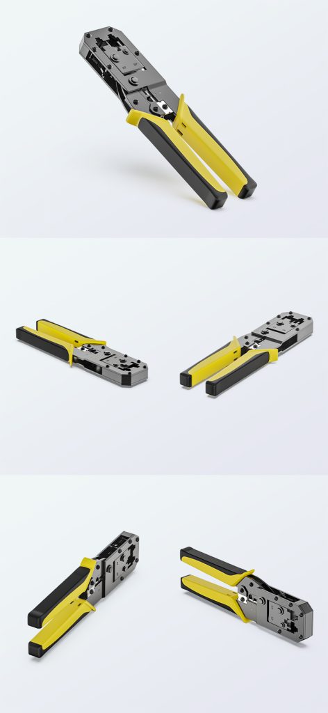 Professional RJ45 RJ12 Multi-Function Crimping Tool