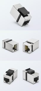 CAT6A FTP RJ45 Inline Coupler Female to Female Ethernet Extender detail