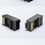 Cat6 UTP RJ45 modular plug with POM housing and 1.0 mm core hole