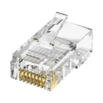DT-1001 Cat5e UTP RJ45 Standard-body Plug - detail view 2