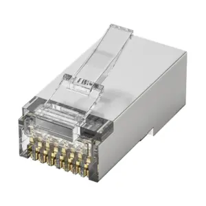 DT-2001P Cat6 FTP RJ45 Dual-row Plug detail