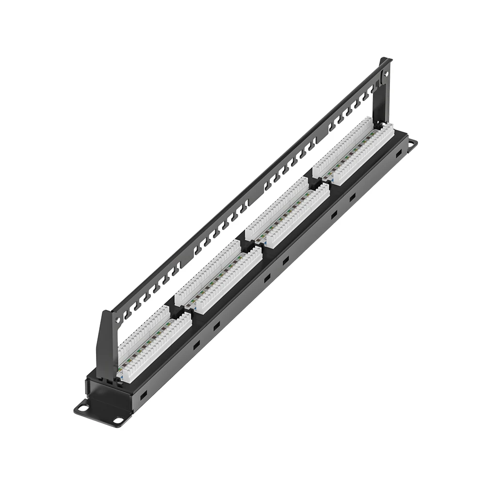 DT-2024 Cat6 24-Port 19-Inch 1U Patch Panel