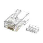 DT-C6E6B Cat6 UTP RJ45 Two-piece dual-row Plug - detail view 2