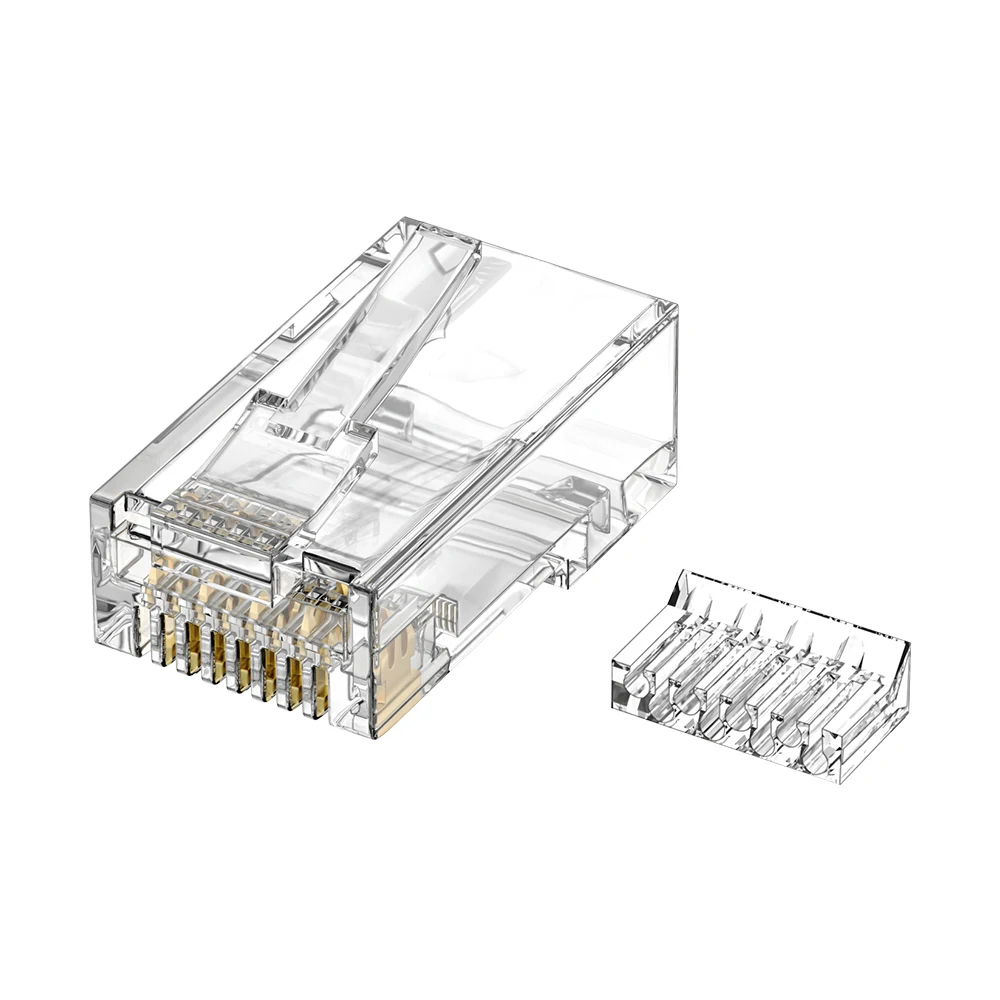 DT-C6E6B Cat6 UTP RJ45 Two-piece dual-row Plug