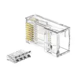 DT-C6E6B Cat6 UTP RJ45 Two-piece dual-row Plug - detail view 4
