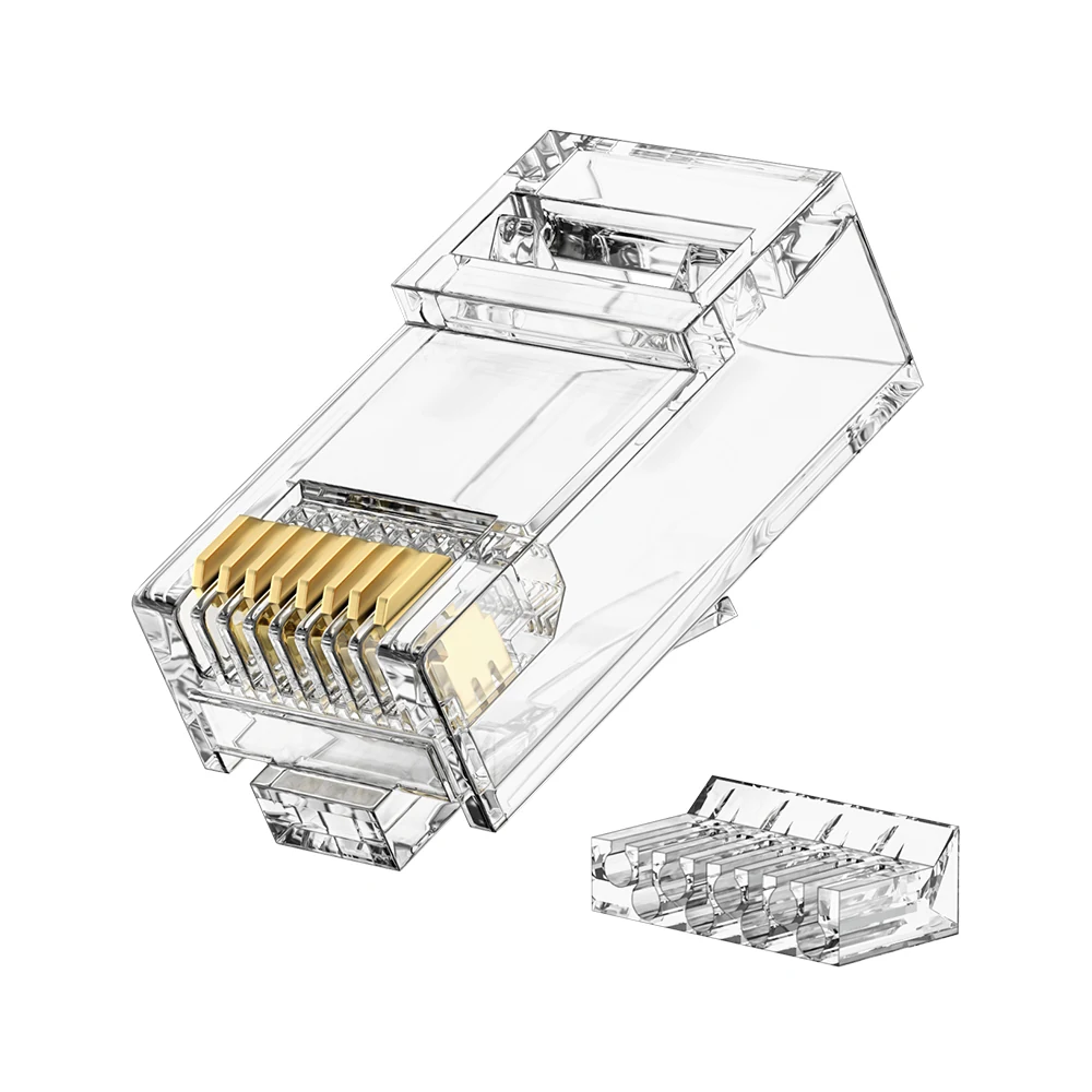 DT-C6E6B Cat6 UTP RJ45 Two-piece dual-row Plug