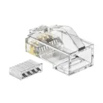 DT-C6P6B Cat6 UTP RJ45 Two-piece curved-latch Plug