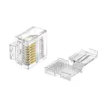 DT-C6S5K Cat6 UTP RJ45 Flat Cable Plug - detail view 3