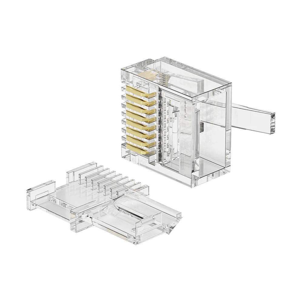 DT-C6S5K Cat6 UTP RJ45 Flat Cable Plug