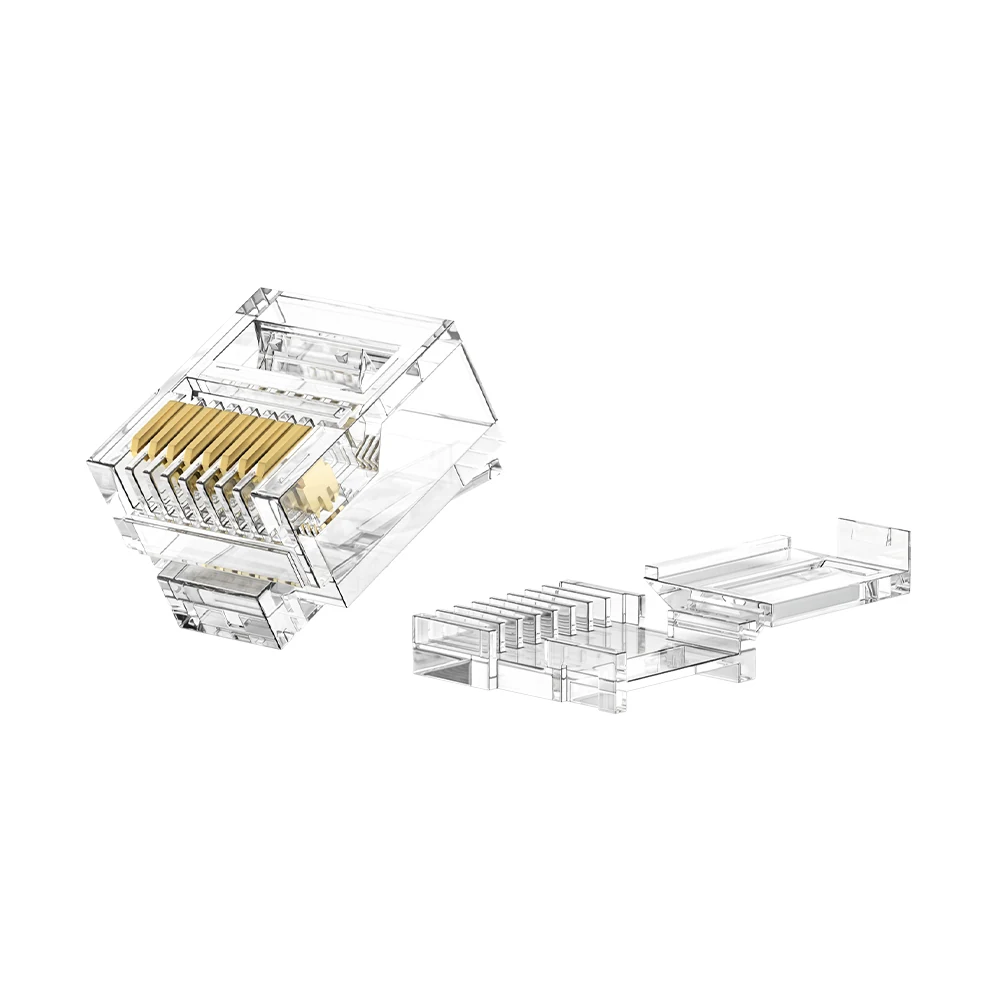 DT-C6S5K Cat6 UTP RJ45 Flat Cable Plug