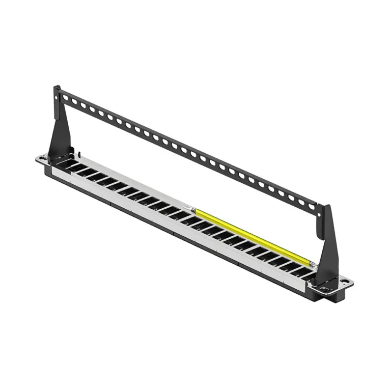 DT-KK2024 24-Port Unloaded 19-Inch 1U Patch Panel - product view