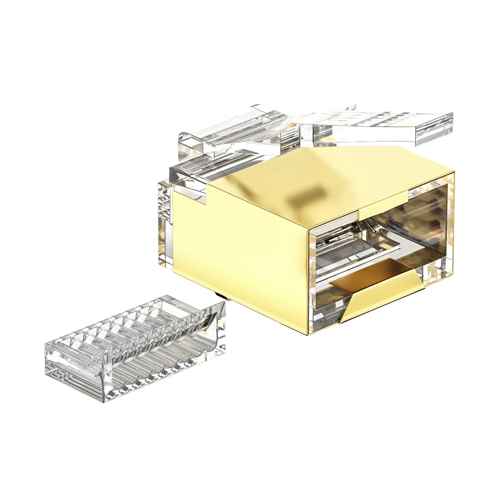 DT-TC5ST5 Cat6 FTP RJ45 Short-body two-piece Plug
