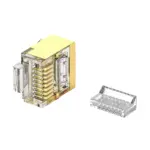 DT-TC5ST5 Cat6 FTP RJ45 Short-body two-piece Plug - detail view 3