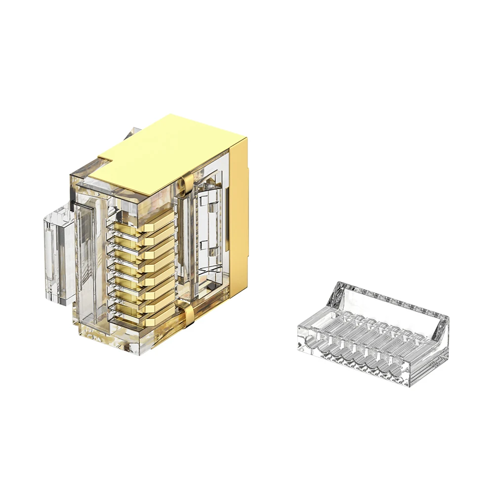 DT-TC5ST5 Cat6 FTP RJ45 Short-body two-piece Plug