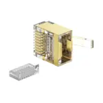 DT-TC5ST5 Cat6 FTP RJ45 Short-body two-piece Plug - detail view 4