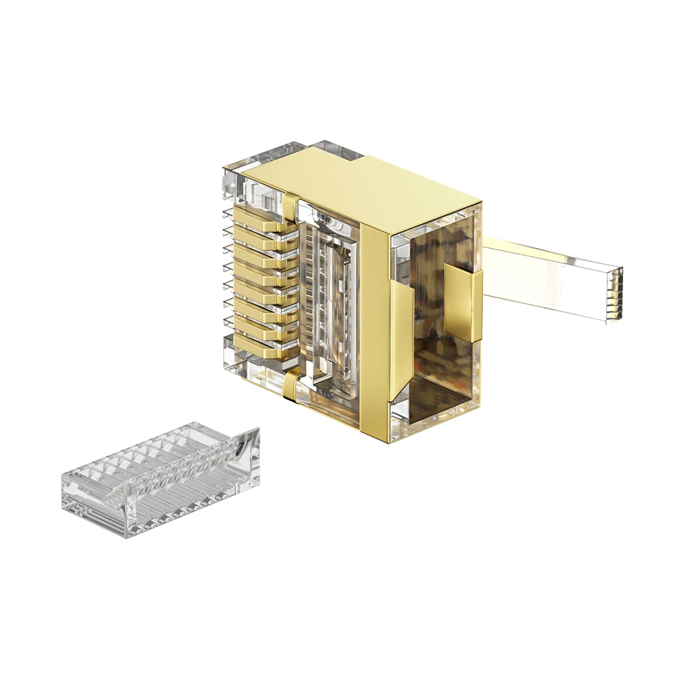 DT-TC5ST5 Cat6 FTP RJ45 Short-body two-piece Plug