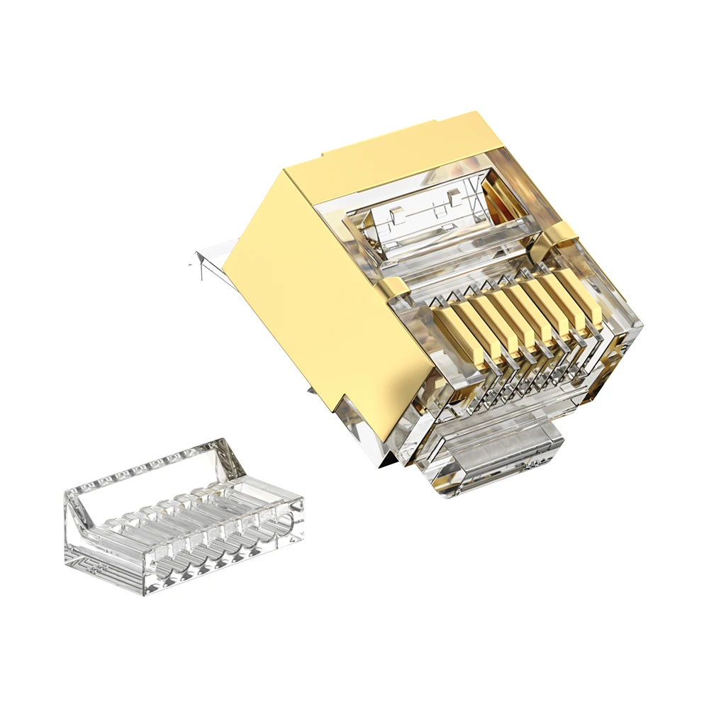 DT-TC5ST5 Cat6 FTP RJ45 Short-body two-piece Plug