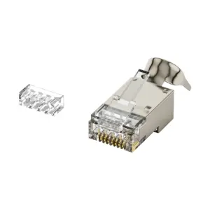 DT-TC6G6G16 Cat8 FTP RJ45 Two-piece large-hole Plug detail