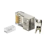 DT-TC6G6G16 Cat8 FTP RJ45 Two-piece large-hole Plug - detail view 4
