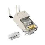 DT-TC6G6G16 Cat8 FTP RJ45 Two-piece large-hole Plug - detail view 5