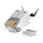 DT-TC6H6B Cat6 FTP RJ45 Short-body two-piece tail-clamp Plug - detail view 6