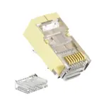 DT-TC6T6D Cat6 FTP RJ45 Two-piece gold-shield Plug - detail view 5
