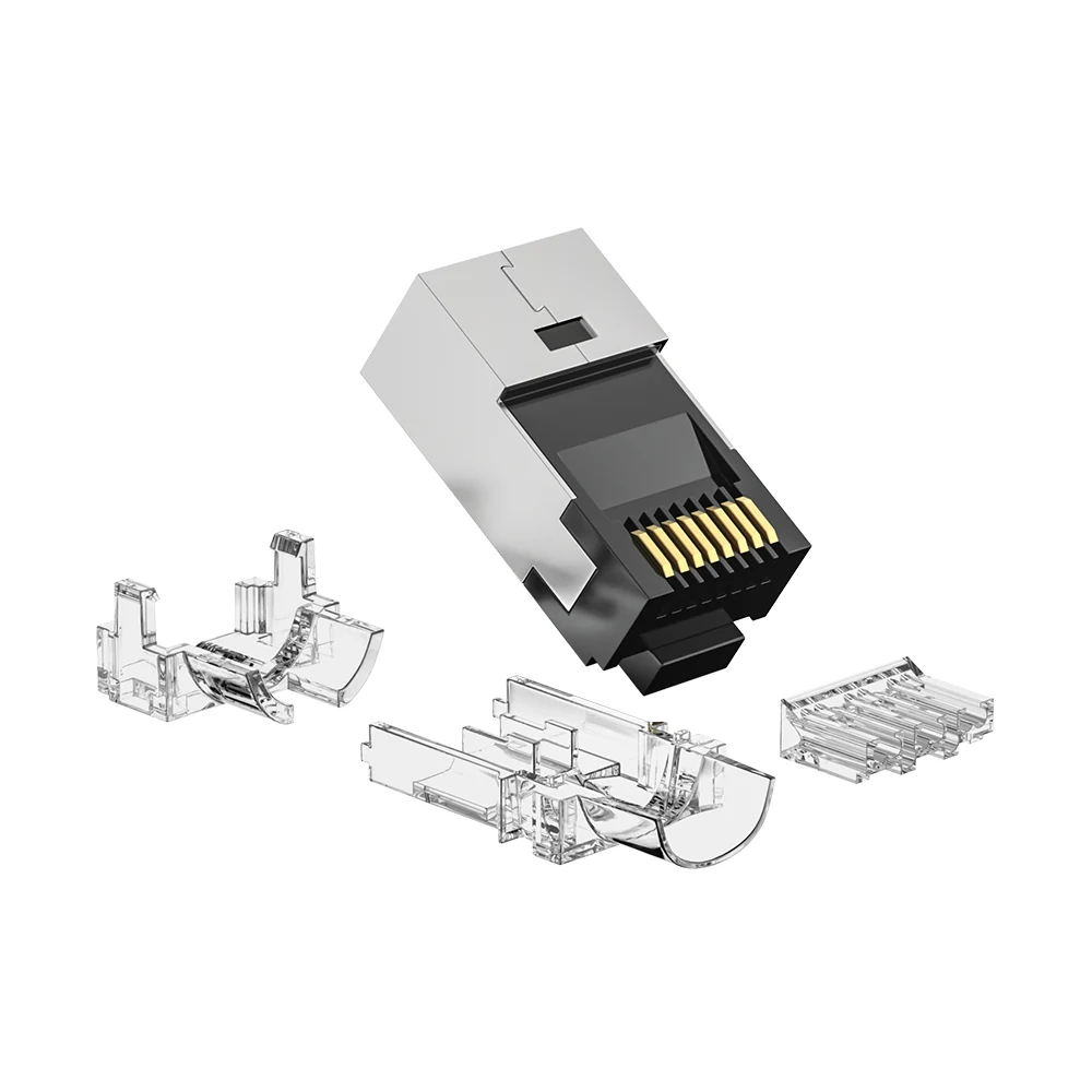 DT-TC6T6D10 Cat6 FTP RJ45 Four-piece Plug