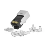 DT-TC6T6D10 Cat6 FTP RJ45 Four-piece Plug - detail view 6