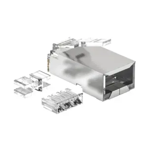 DT-TC6T6D3A Cat6 FTP RJ45 Three-piece Plug
