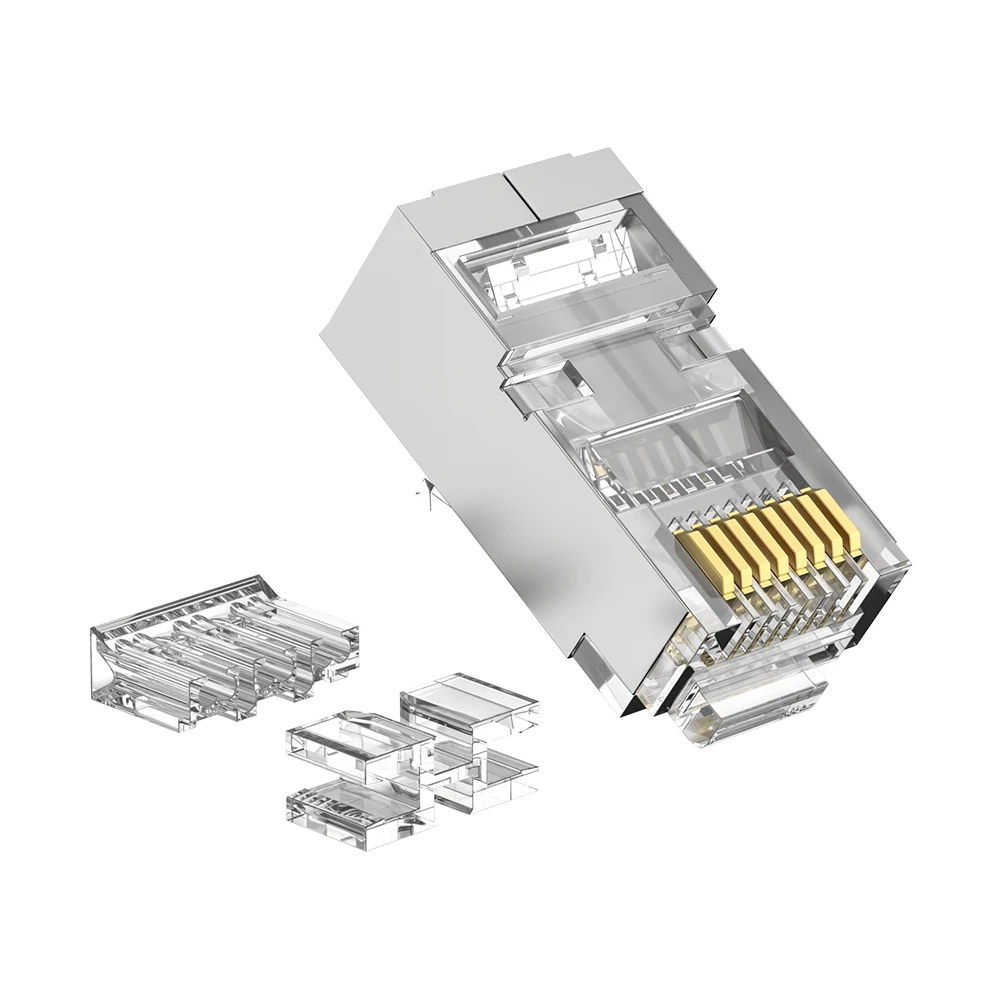 DT-TC6T6D3A Cat6 FTP RJ45 Three-piece Plug