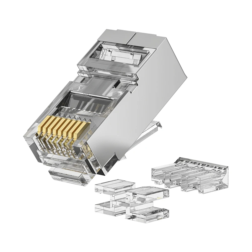 DT-TC6T6D3A Cat6 FTP RJ45 Three-piece Plug