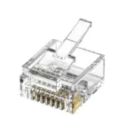 Cat5e slim RJ45 plug for flat Ethernet cable