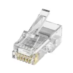 RJ12 6P6C extended modular plug for telephone cable