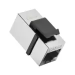 Cat6A shielded female-to-female RJ45 inline coupler