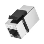 Cat6A shielded female-to-female RJ45 inline coupler